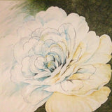 Dipinto con Rosa Bianca, Quadro con Grande Fiore