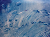 Dipinto Marino Blu con Grande Onda, Quadro per Casa al Mare