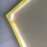 Quadro Rettangolare Moderno, Dipinto Monocolore con Disegno Grafico