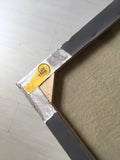 Set di Tele Minimaliste, Coppia di Quadri Monocolore