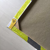 Dipinto Moderno Botanico, Quadro con Foglia Verde