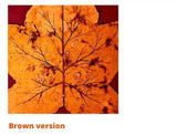 Dipinto Moderno Botanico, Quadro con Foglia Verde