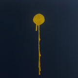 Quadri Oro e Nero Moderni - Dittico Astratto Minimalista