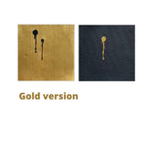 Coppia di Quadri Moderni Monocolore, Set di Dipinti per Salotto