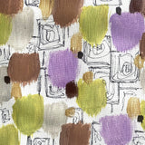 Dipinto Astratto con Pennellate e Grafie. Opera Originale