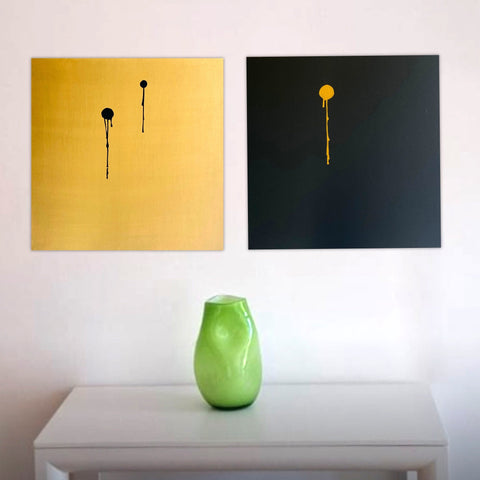 Ditico Minimalista con Oro