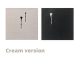 Set of Minimalist Canvases, Pair of Single Color Paintings 