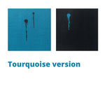 Coppia di Quadri Nero e Blu